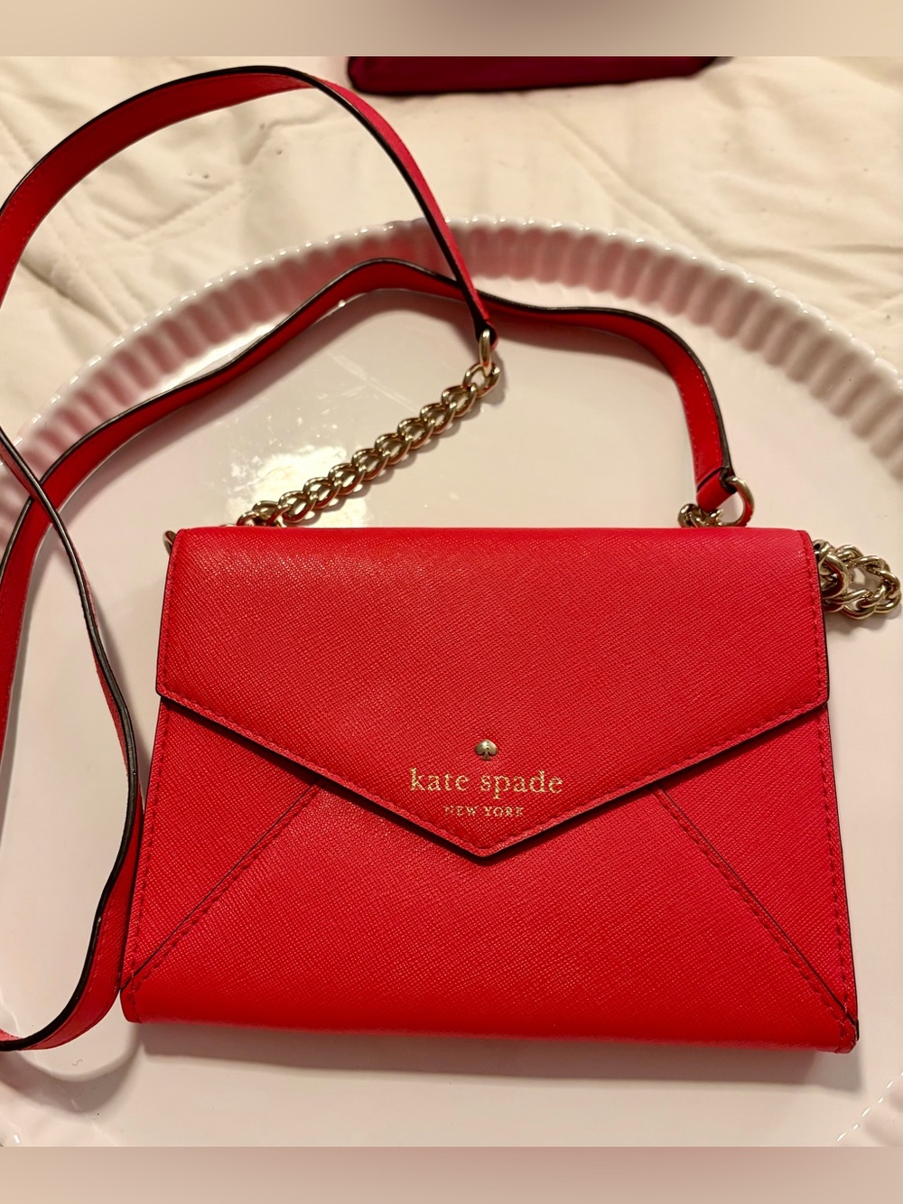 Kate Spade Red Envelope Crossbody Bag ❤️